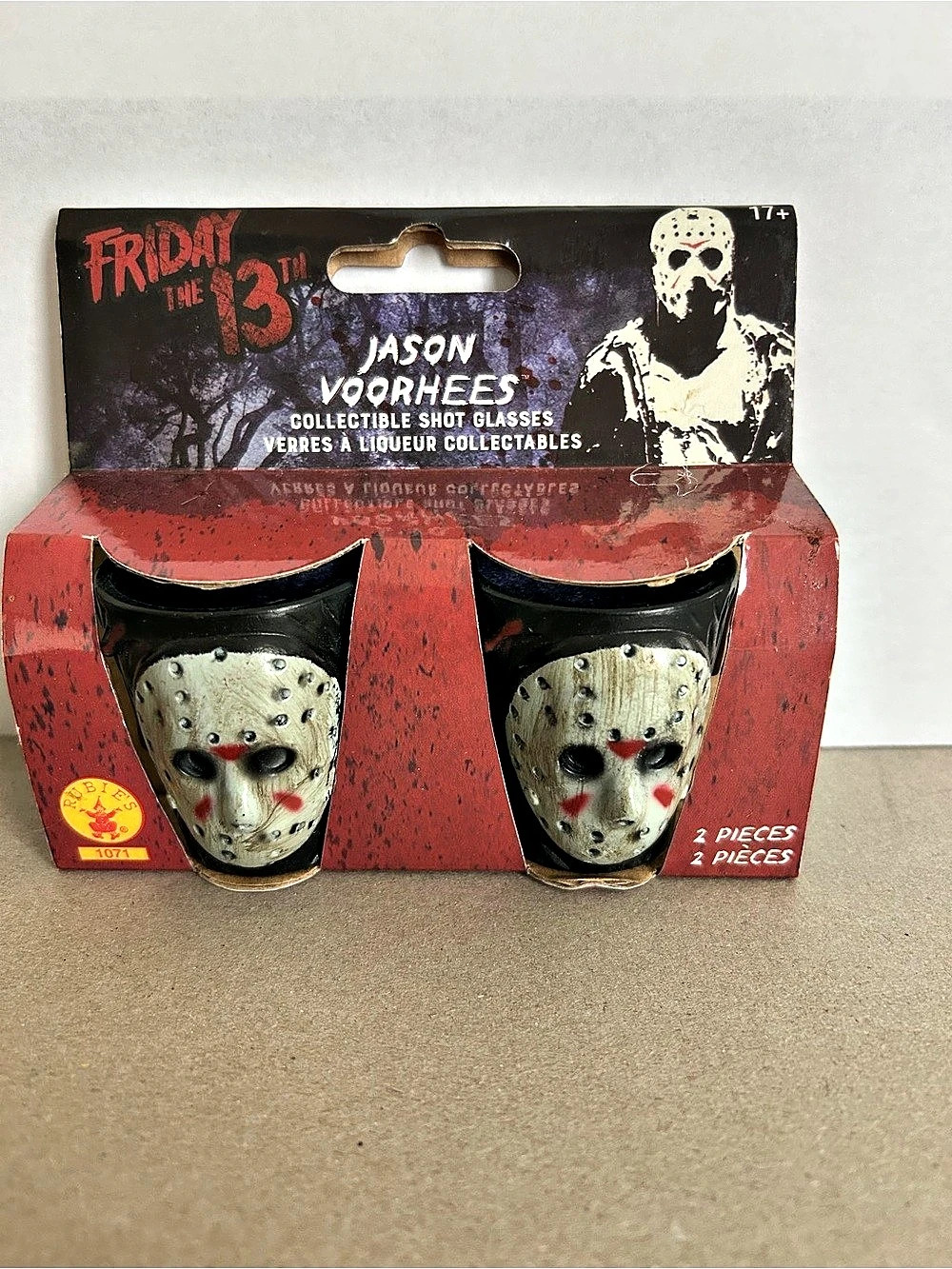 Rubie's Friday the 13th Jason Voorhees Collectible Shot Glasses Set Shot Glasses